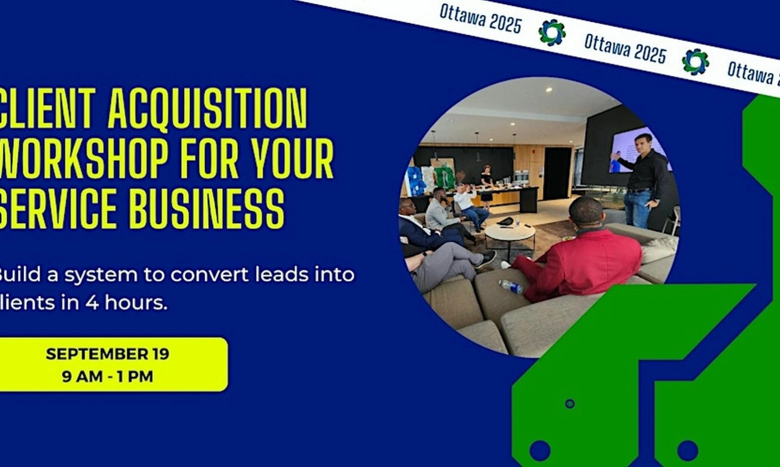Business coaching workshop session